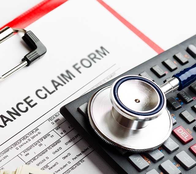 Personal Injury Insurance Claim form